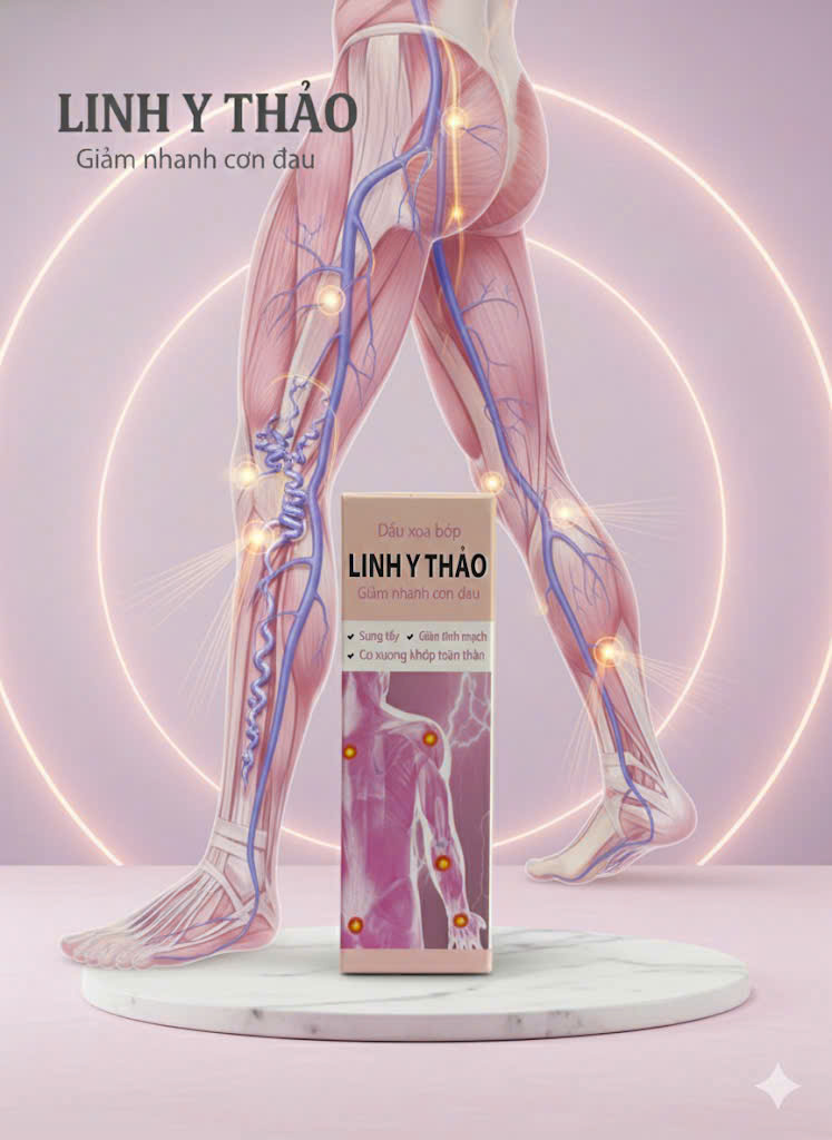 LINH Y THẢO Dung dịch giảm đau oil 4 chiếc 50ml